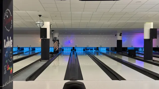 Bowlingbahnen im Champs Bowling Kiel