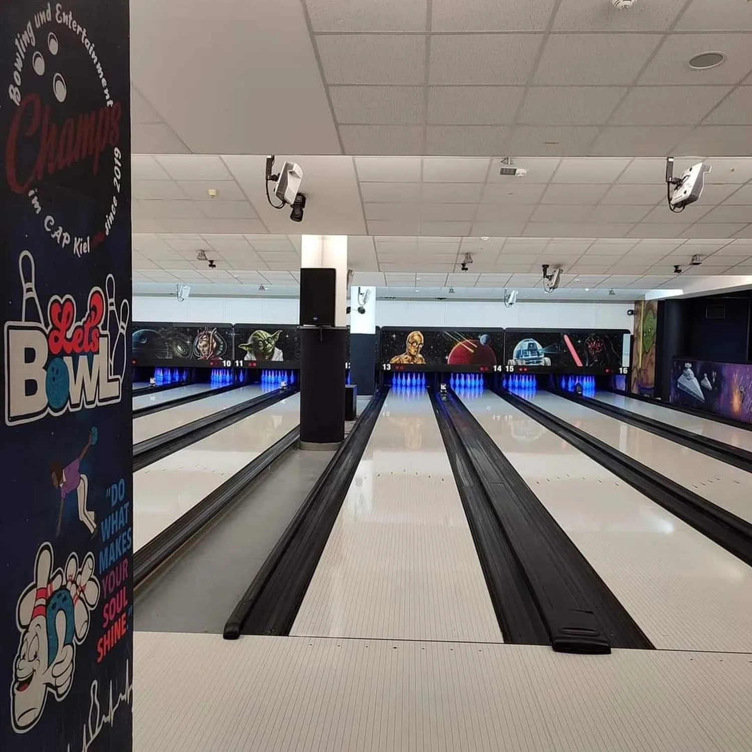 Bowlinggelände der Champs Bowling Kiel GmbH