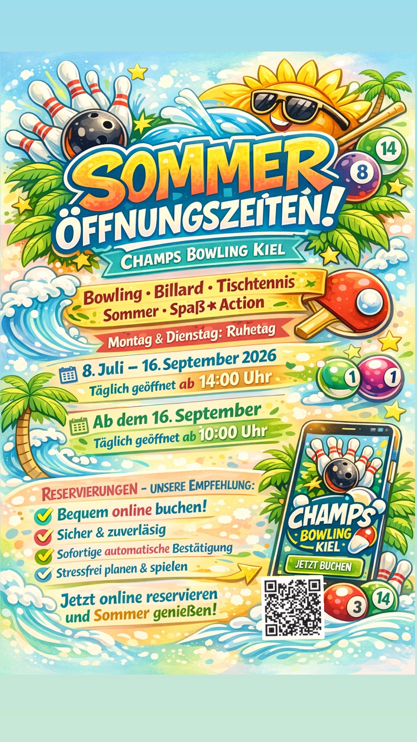 Champs Bowling Kiel GmbH Mondscheinbowling