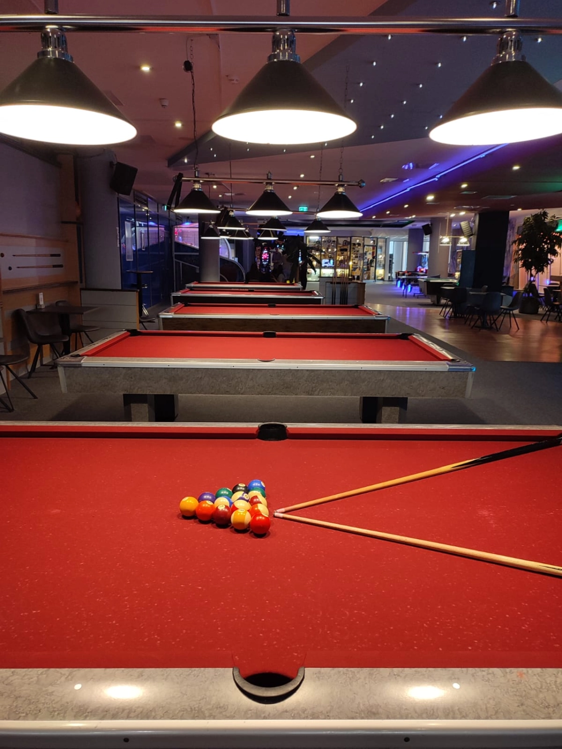 Spielbereich der Champs Bowling Kiel GmbH